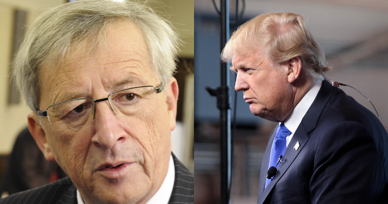 Šef Evropske komisije Juncker besen nad predsednikom Trumpom