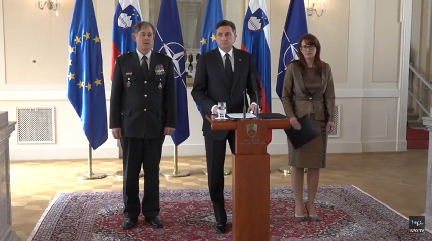 (VIDEO) Pahor že četrtič negativno ocenil vojsko