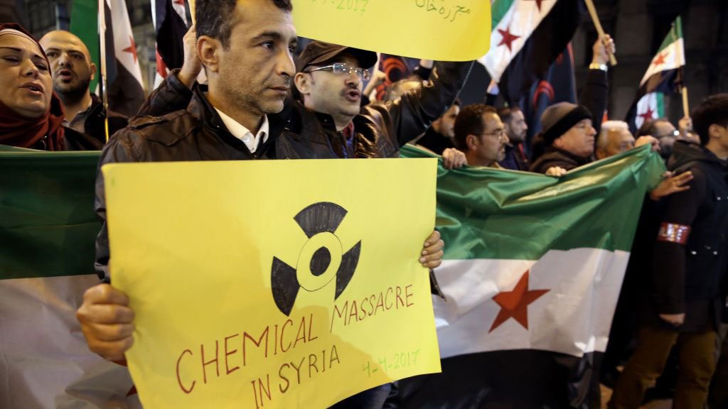 Neposredni razlog bombardiranja Sirije: Preko kemičnega orožja, Trump ni mogel!