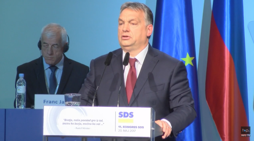 (VIDEO) Kaj je na kongresu SDS povedal Viktor Orban? – Celotni govor s prevodom