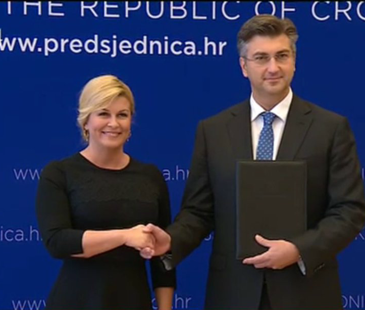 Medtem ko se predsednica Kolinda in premier Plenković prerekata, Slovenija v zvezi z arbitražno sodbo uspešno lobira v Nemčiji!