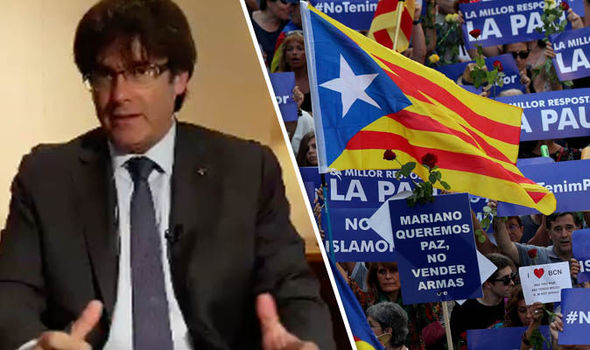 Španija: Katalonski predsednik pozval na množične demonstracije v znak podpore odcepitvi!