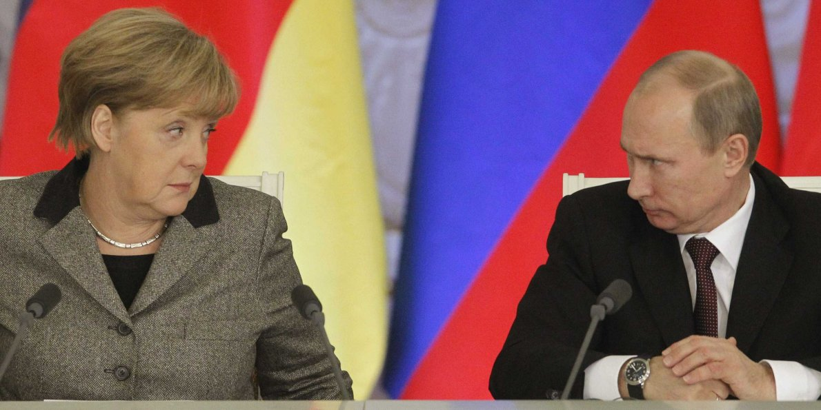 Nemčija podprla predlog Putina glede Ukrajine, naslednji korak je odprava sankcij!