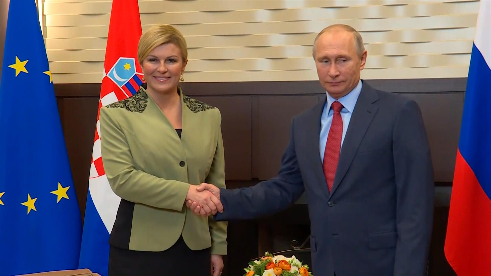 Hrvaška zunanja politika z dvojnim obrazom tudi do Rusije!