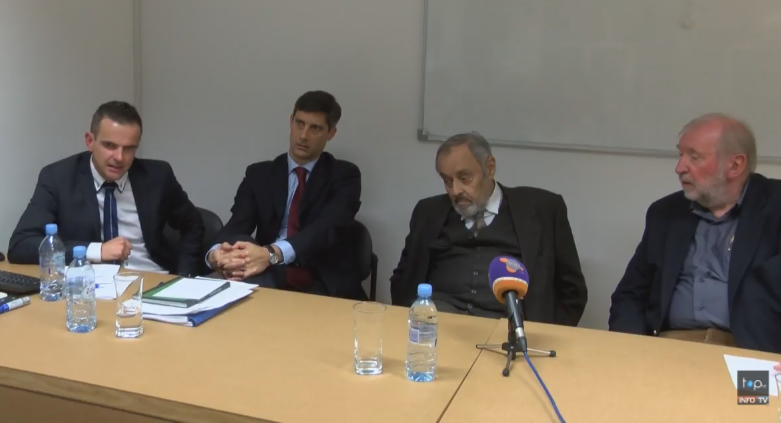 (VIDEO) Aubel, Rupel, Petrič in Zidar na okrogli mizi o arbitražnem sporazumu – “Strateški cilj Hrvaške je Sloveniji odvzeti status pomorske države”
