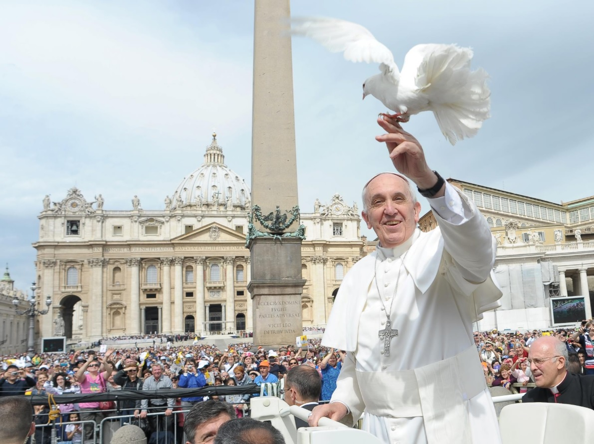 Bo papeževa čestitka streznila svet?
