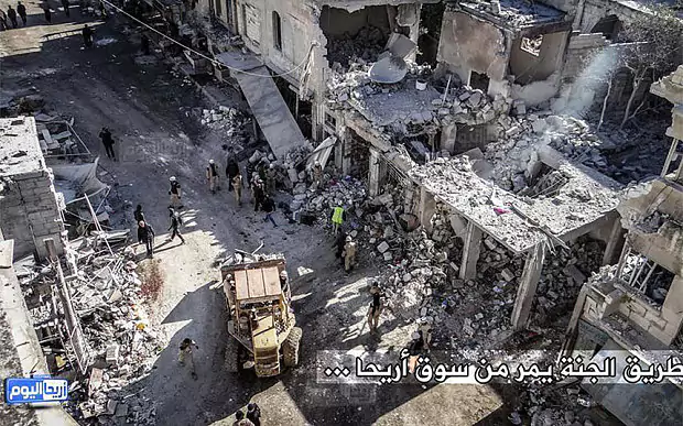 FOTO: Rusko maščevanje za pilota in sestreljeno bojno letalo: vso noč so bombardirali tarče v Idlibu, mrtvih več kot 30 džihadistov. Poročajo tudi o civilnih žrtvah!
