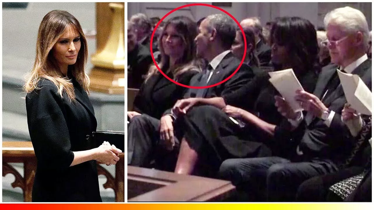 (FOTO) Zaradi te fotografije spet analize odnosa predsedniškega para: Melanija se je na žalostnem dogodku usedla poleg…