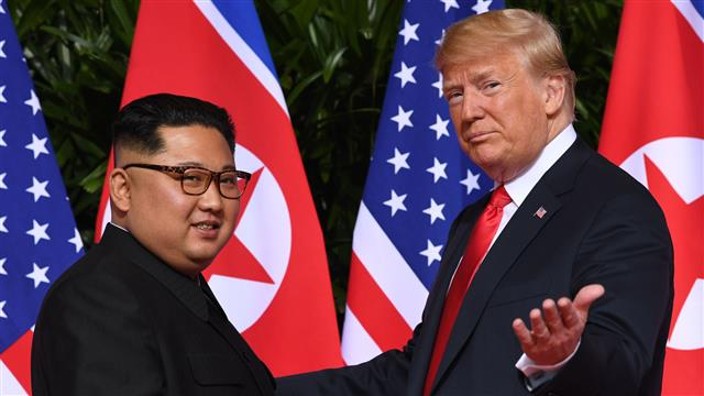 Trumpov prvi nastop po zgodovinskem srečanju s Kim Jong-Unom: Vsak lahko vodi vojno, toda le najbolj pogumen lahko ustvari mir!