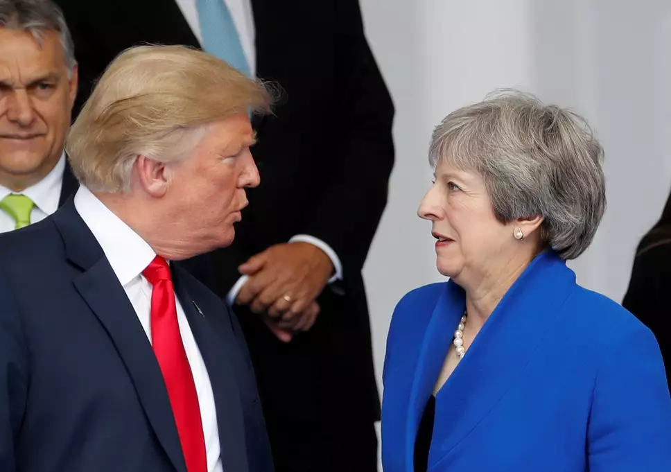 Trump napadel Mayjevo: Uničila je Brexit, nič ne bo s trgovinskim sporazumom z ZDA!