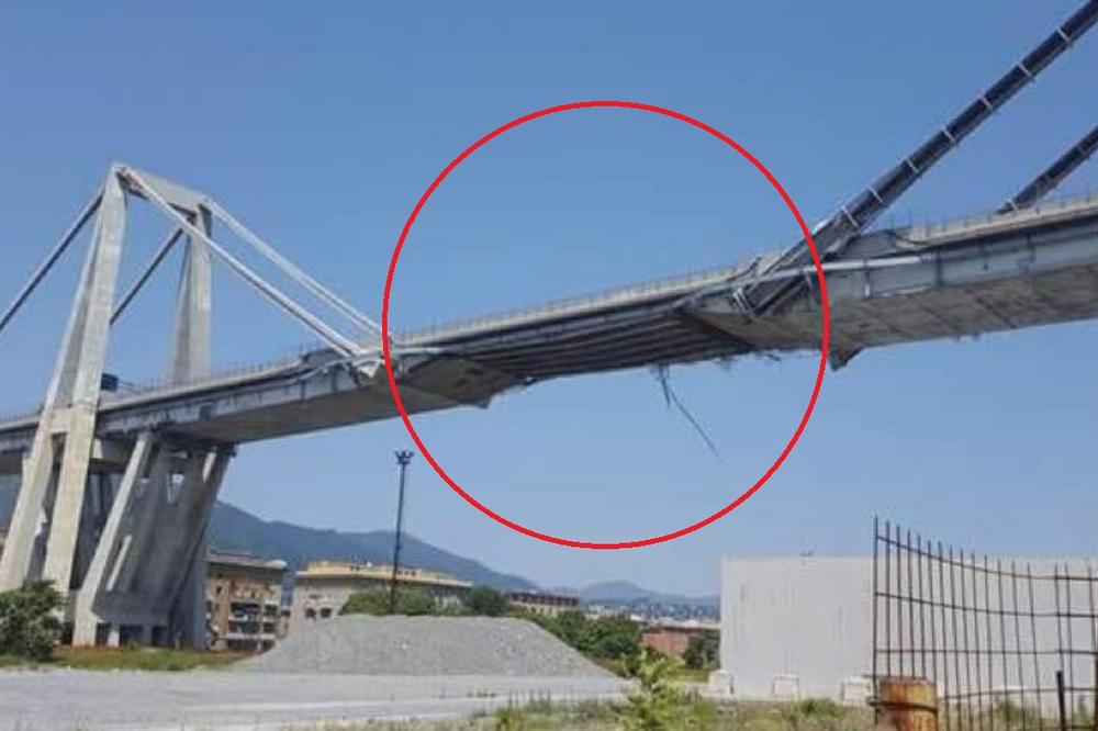 Zadnja fotografija mostu v Genovi pred katastrofo, kaže v kakšnem stanju je bil: vse je že razpadalo!
