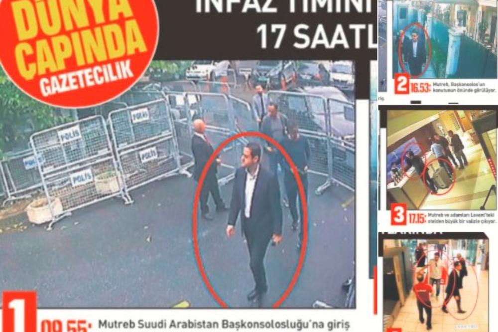 Razkritje turškega časnika Sabah: Glavni varnostnik savdskega kronskega princa vstopil v konzulat v Istanbulu 4 ure pred novinarjem Khashoggijem!