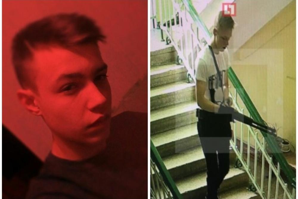 (FOTO) To je šolar, ki je ubil 18 in ranil 70 ljudi! Na telefonu Vladislava Rosljakova (18) našli zadnji posnetek pred smrtjo!