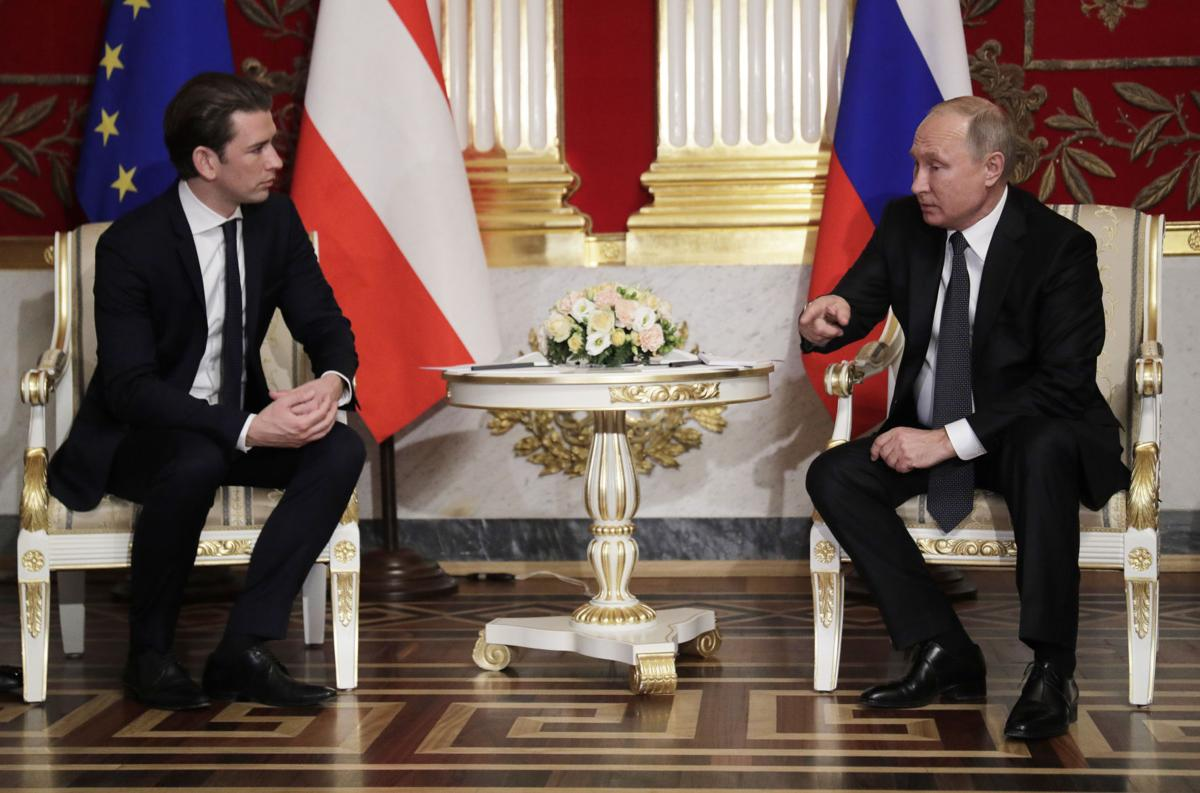 Sebastian Kurz o srečanju s Putinom: Mir v Evropi je možen le z Rusijo