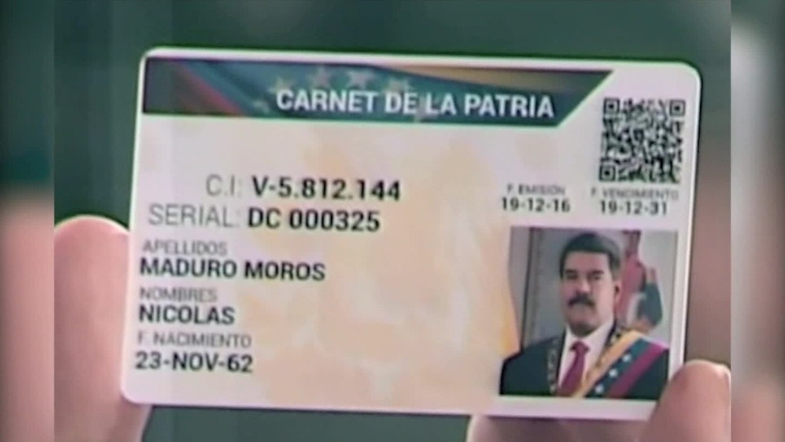 Venezuela za nadzor svojih državljanov uvaja elektronske osebne dokumente