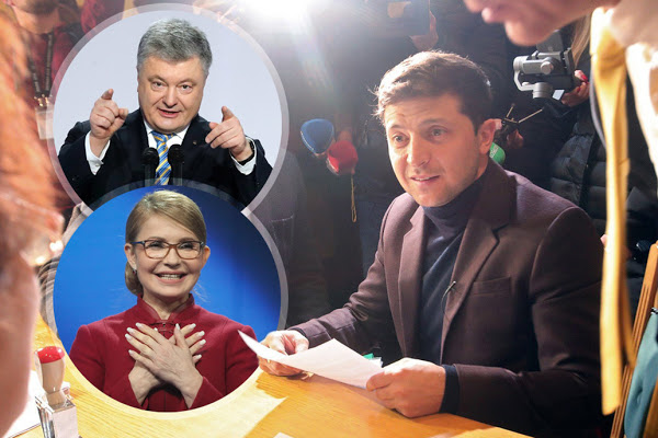 Ukrajinci danes volijo predsednika, favorit je priljubljeni komik Volodimir Zelenski!