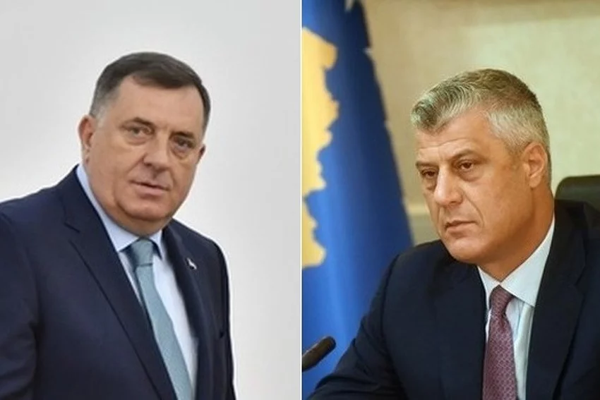 Zvezde in izjave – Dodik zabrusil Thaciju: Ne omenjaj več Republike Srbske!