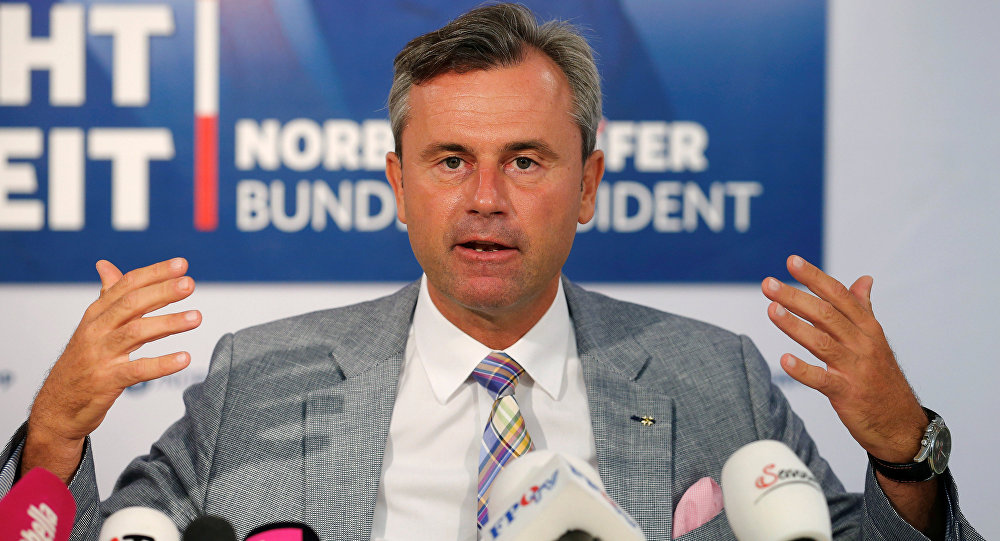 Norbert Hofer: Svobodnjaška stranka bo glasovala za nezaupnico vladi Sebastiana Kurza