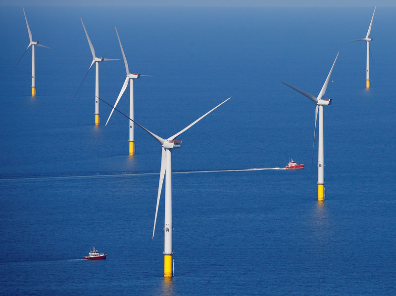 Velika Britanija gradi največjo morsko vetrno elektrarno na svetu