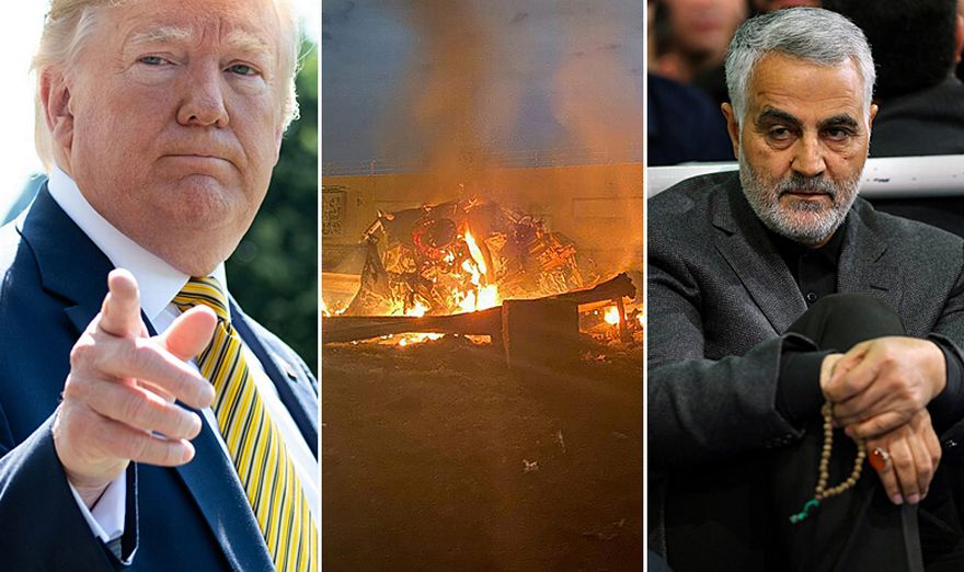 Trump pojasnil, zakaj so ubili iranskega generala: Želel sem preprečiti vojno, ne pa je izzvati