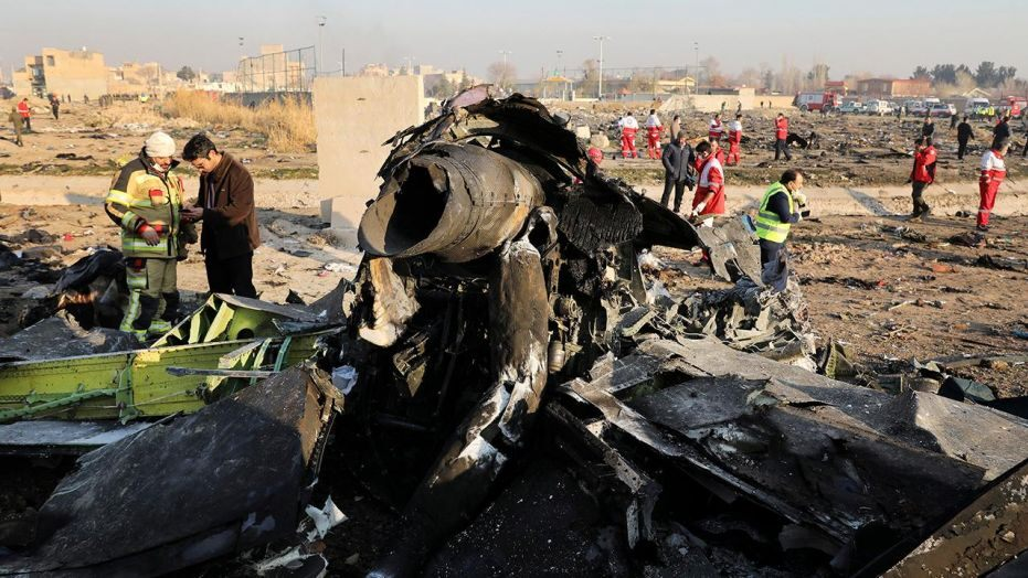 IRAN priznal, da je nenamerno sestrelil ukrajinsko letalo s 176 potniki