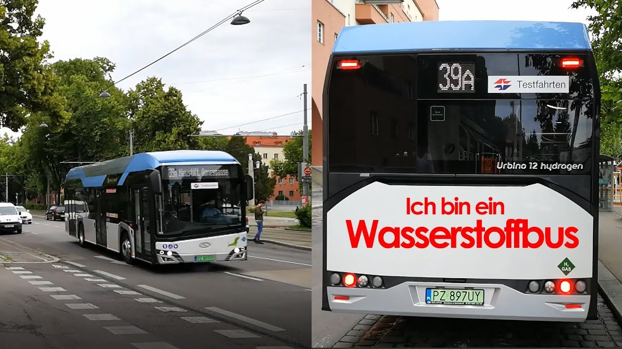 Dunaj testira avtobuse na vodikov pogon: Zelena prestolnica vlaga v okolju prijazen prevoz, za začetek bodo nabavili 10 avtobusov!