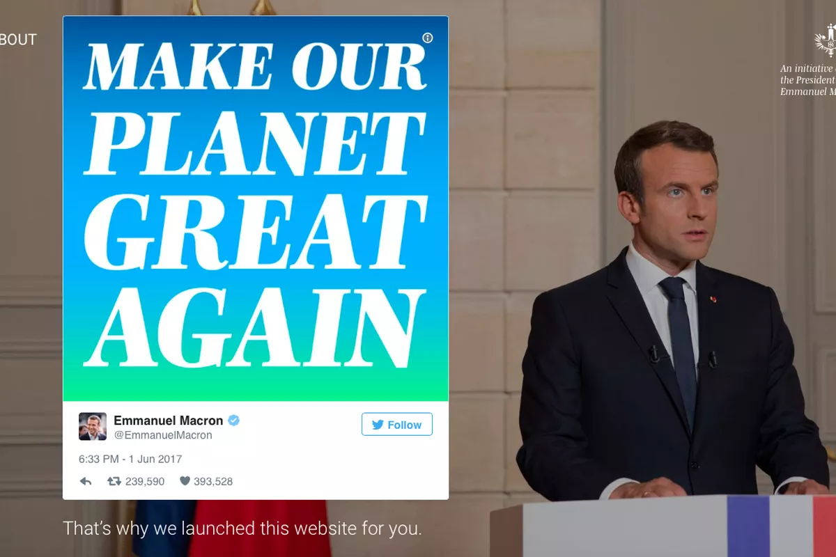 Macron obljubil 15 milijard evrov za prehod v zeleno gospodarstvo