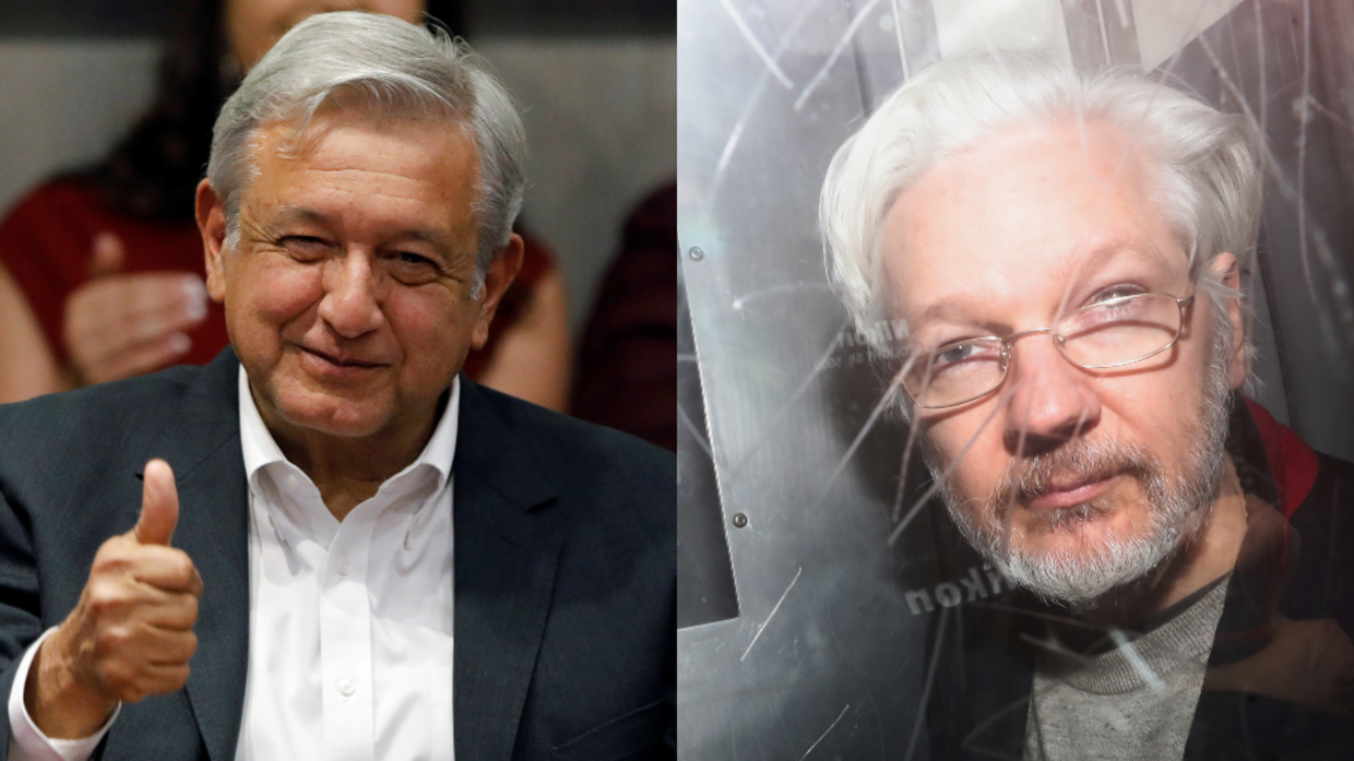 Mehiški predsednik Assangeu ponudil politični azil: Zagotovili mu bomo zaščito, zagovarjamo njegovo pomilostitev!