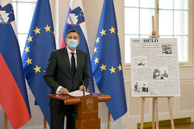 “Sedanje politično razpoloženje je nevzdržno” – Borut Pahor o stanju v politiki in pričakovanjih pred sredinim srečanjem s parlamentarnimi strankami