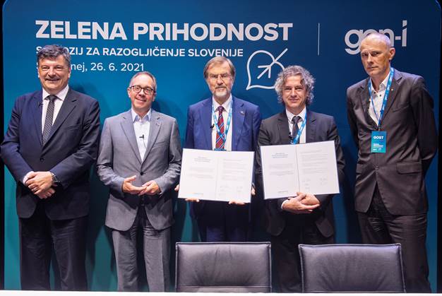 Ob 30. obletnici razglasitve samostojne države podpis Deklaracije za zeleno prihodnost Slovenije