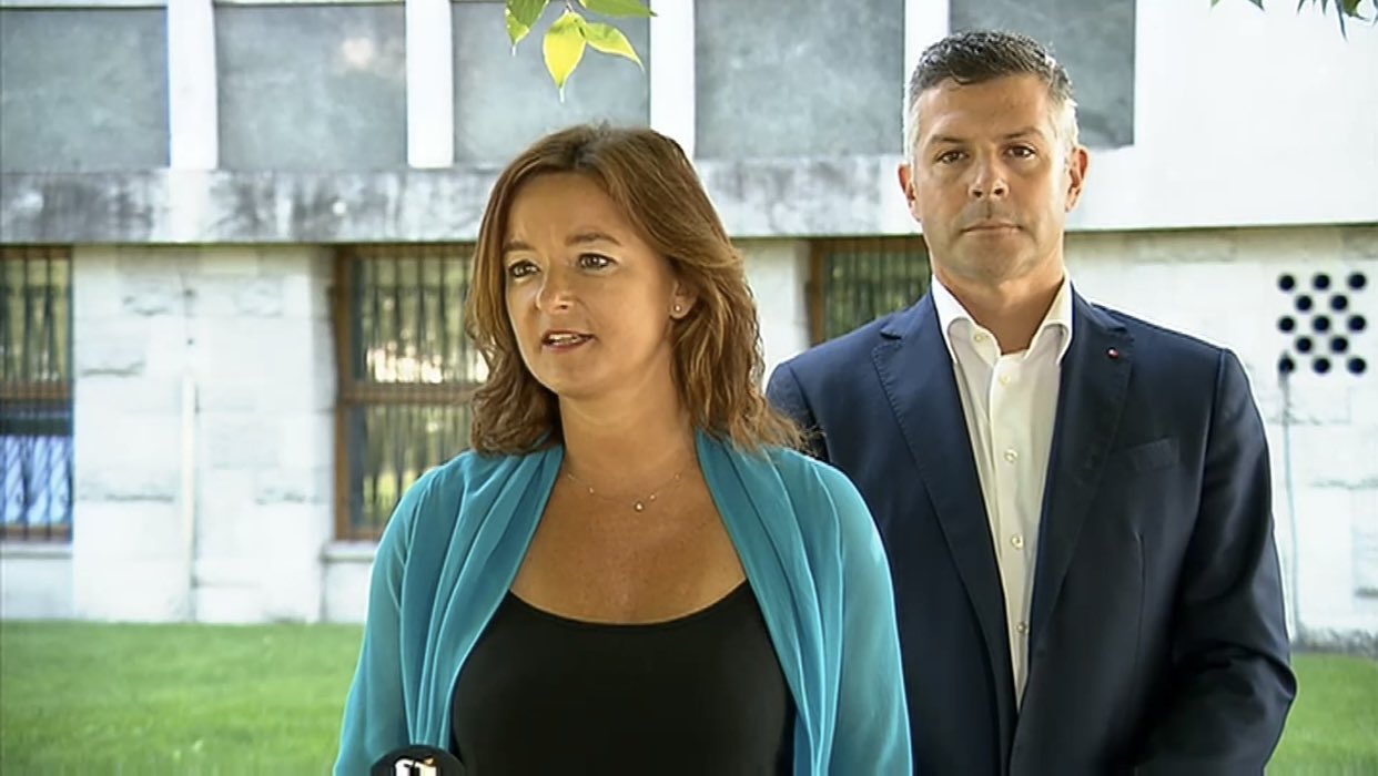 (VIDEO) Tanja Fajon in Matjaž Nemec: “Janez Janša varnost zamenjuje z nadzorom nad državljani”