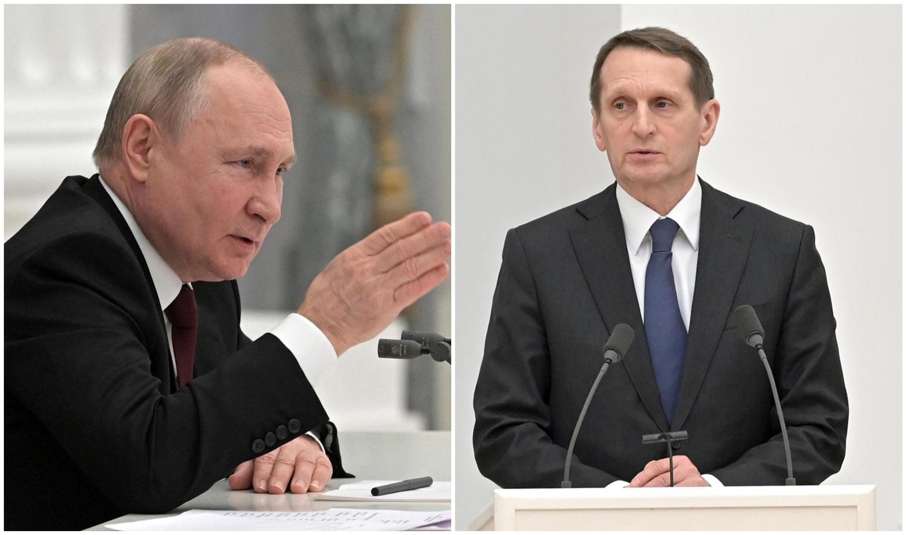 (VIDEO) Kako je vodja ruske obveščevalne službe trepetal pred Putinom: “Sergej, povej glasneje”