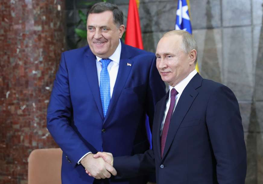 Kremelj potrdil: Priprave na srečanje Putina in Dodika potekajo