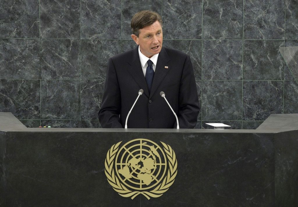 Borut Pahor in Tanja Fajon v New Yorku na zasedanju Generalne skupščine ZN in uradnem sprejemu za predstavitev kandidature Slovenije v Varnostni svet OZN