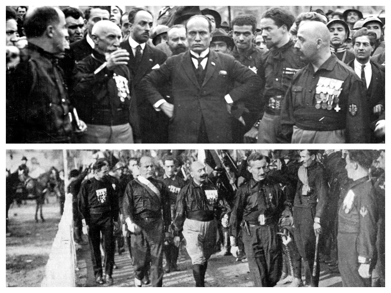 “Ali nam poverijo vladni mandat ali gremo v Rim in si ga vzamemo” – Mineva natanko sto let od “Mussolinijevega pohoda na Rim”