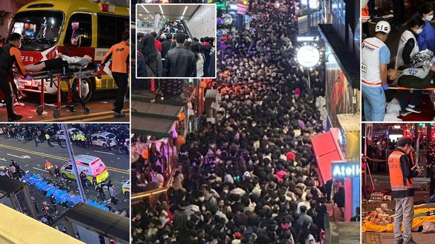 (VIDEO)  Seoul Halloween: Število smrtnih žrtev stampeda v Seulu naraslo na preko 150