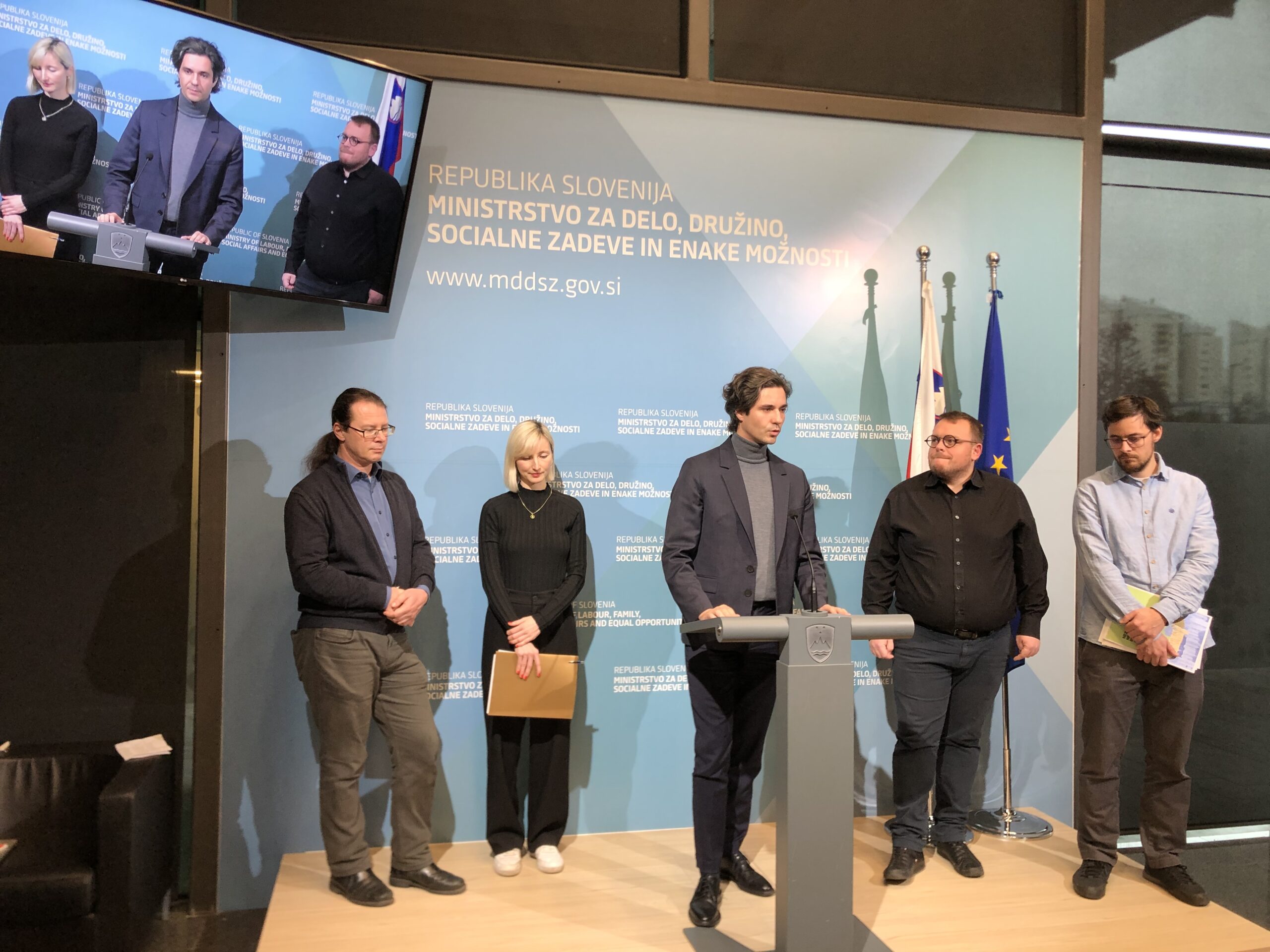 (V ŽIVO)  Mesec in Maljevac o novem ministrstvu za solidarno prihodnost – Ključna področja novega ministrstva dolgotrajna oskrba, stanovanja in ekonomska demokracija