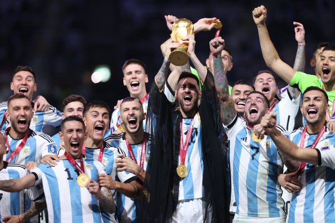 Argentinci so dobrih 36 let čakali na tretji naslov svetovnega prvaka