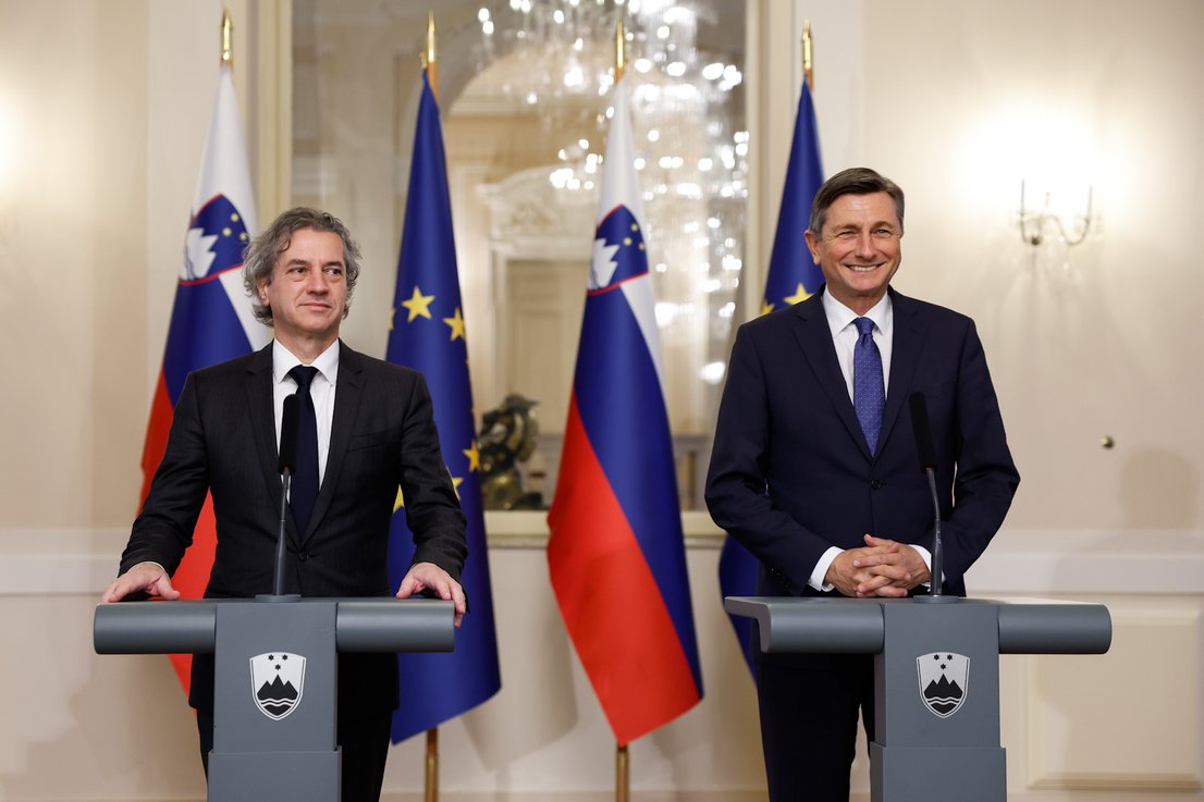 (V ŽIVO) Robert Golob in Borut Pahor o četrtkovi podelitvi statusa kandidatke za članstvo v EU Bosni in Hercegovini