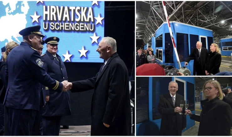 (VIDEO) “Odprli smo vrata Evropi brez mej” – Hrvaški minister Davor Božinović  ob vstopu Hrvaške v schengen