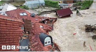 BBC: Poplave v Sloveniji “najhujša naravna katastrofa”