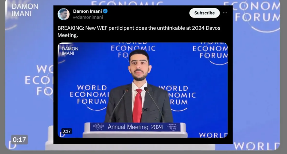 Davos: Incident, ki se ni zgodil in ki je zavedel Aleša Hojsa & ostale “antiglobaliste”