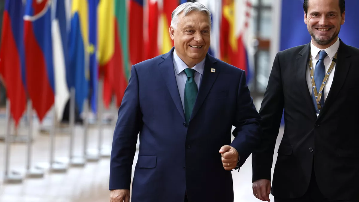 (VIDEO) Orban predstavil novo skrajno desno evropsko politično zavezništvo Domoljubi za Evropo