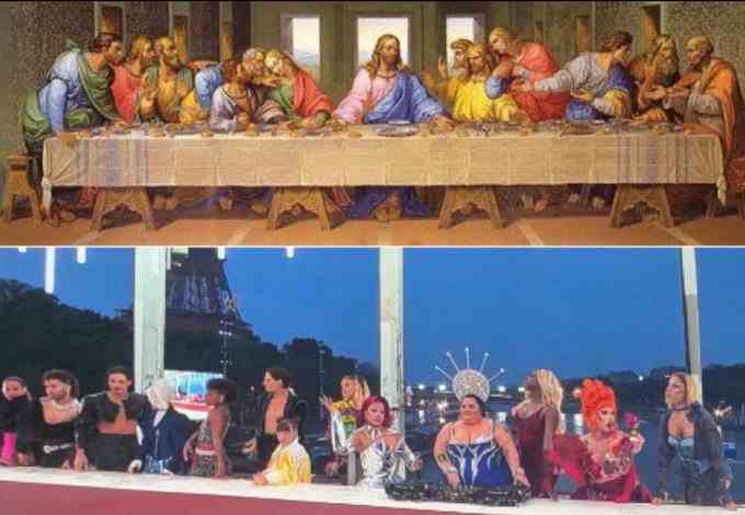 “Sprevrženo … žaljenje kristjanov postaja norma in vrhunec “umetnosti” –  Matej Tonin na X-u  o dekadenci na otvoritvene slovesnosti pariških olimpijskih iger