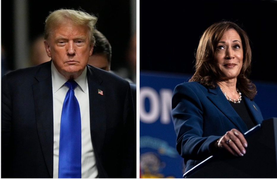 Donald Trump in Kamala Harris se ne strinjata glede svojega prvega neposrednega televizijskega soočenja