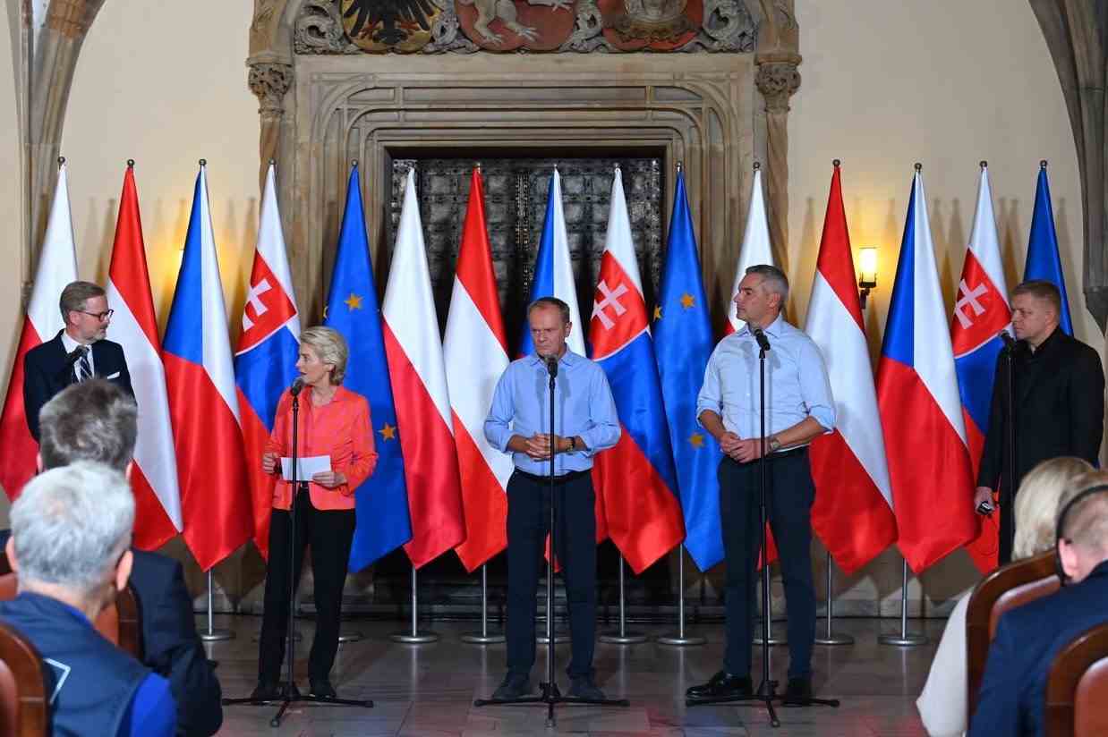 (VIDEO) Ursula von der Leyen: Deset milijard za poplave v delu Avstrije, Češke, Madžarske, Poljske, Romunije in Slovaške