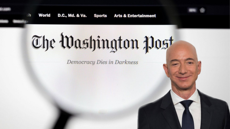 Bezos brani odločitev Washington Posta, da časopis ne bo objavil pisma podpore Kamali Harris- Kar je za slovenski žurnalizem nepojemljivo, je za ameriškega povsem normalno